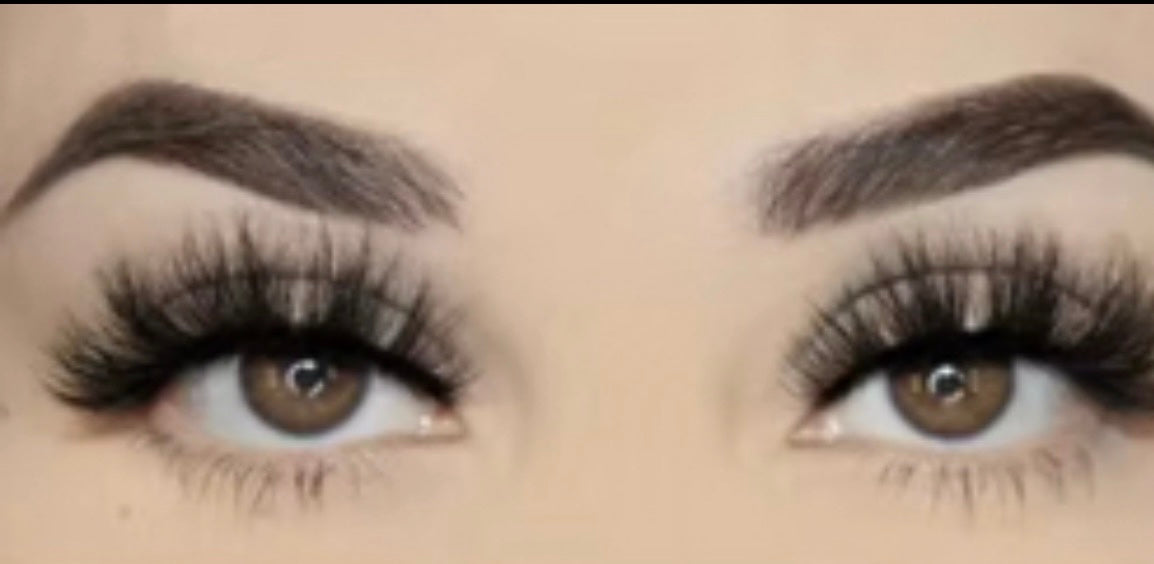 Pretty Problem Wispy Faux Mink Lashes – Dramatic Fluffy Volume Strip Lashes, Lightweight Reusable Glam Eyelashes